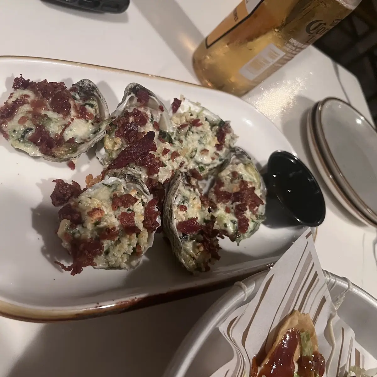 Oysters Rockefeller