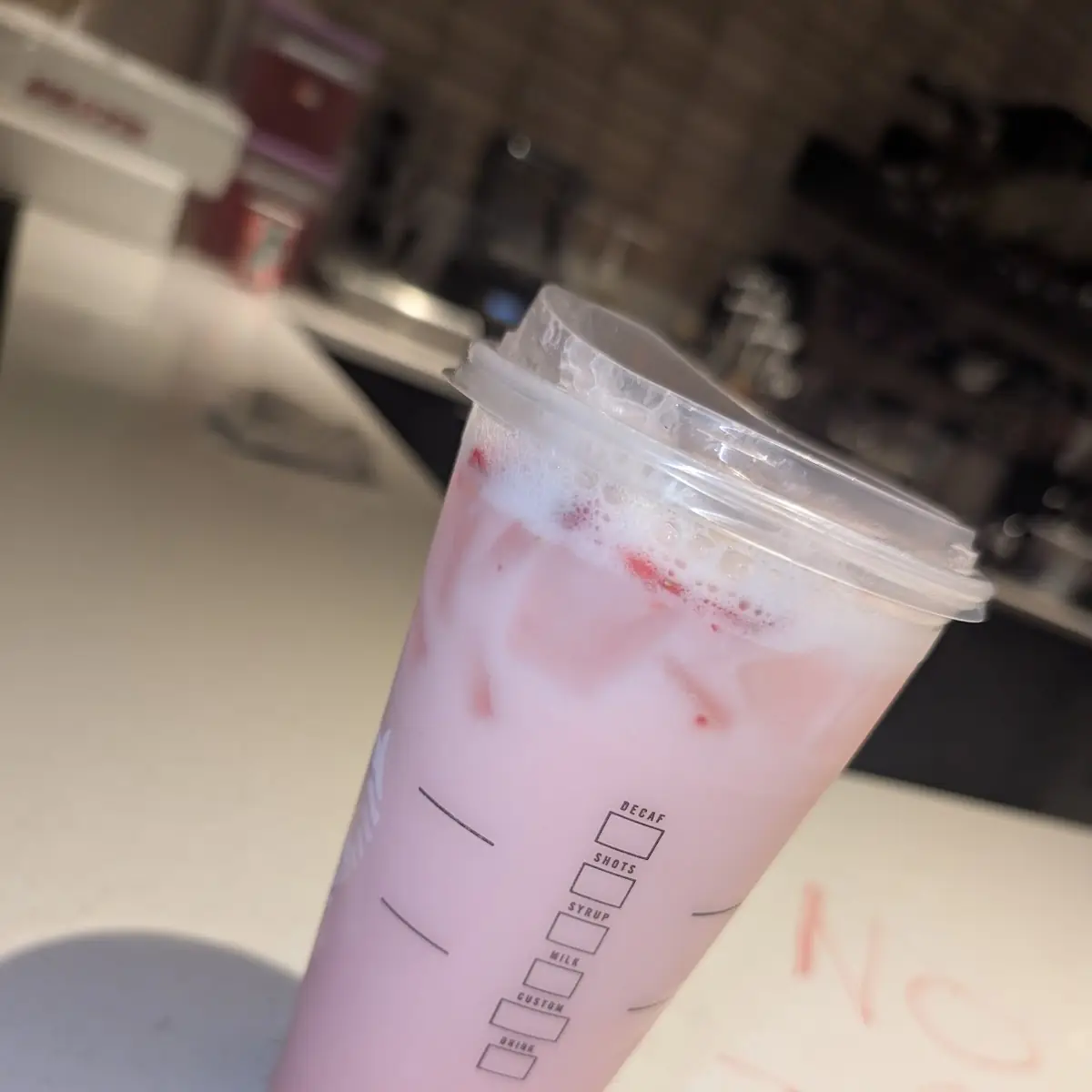 Pink Drink Starbucks Refreshers Beverage