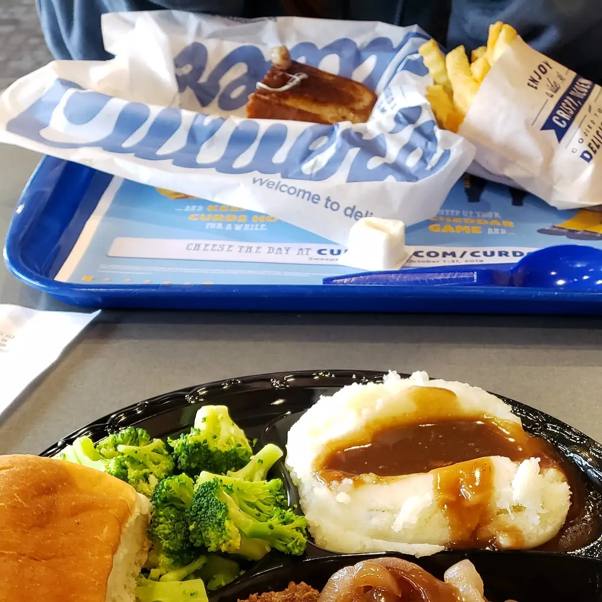Beef Patty in Gravy