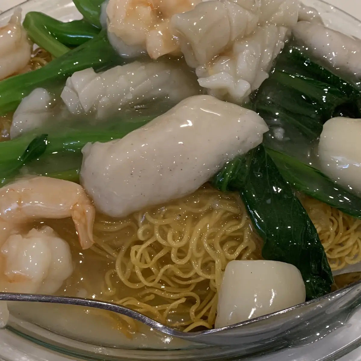 Pan Fried Noodles Seafood