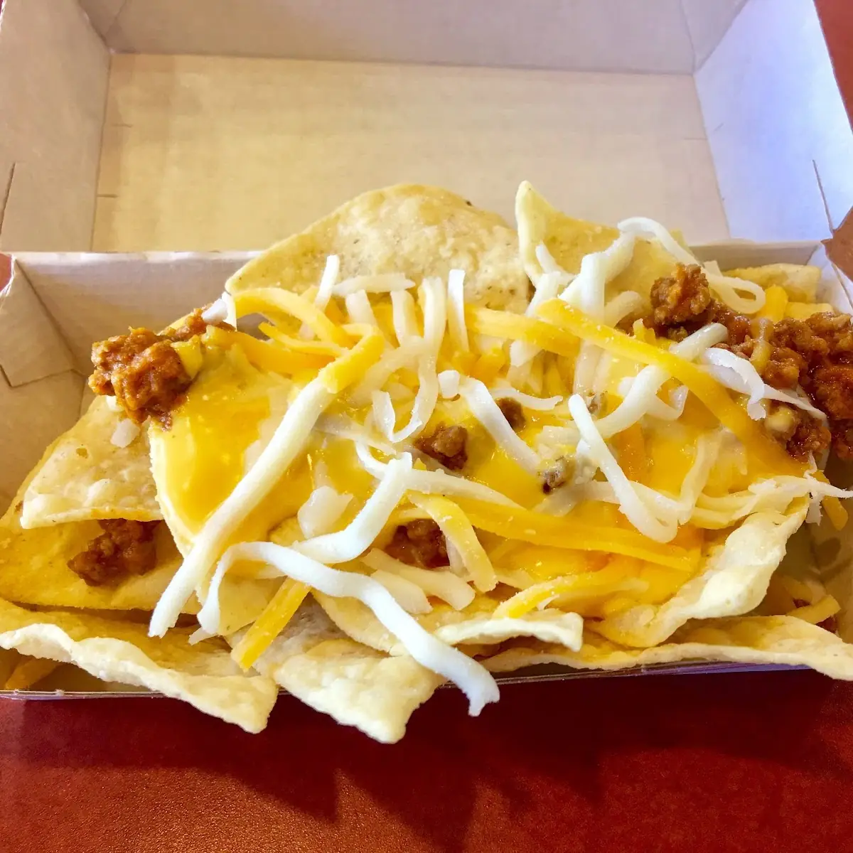 Triple Cheese Nachos