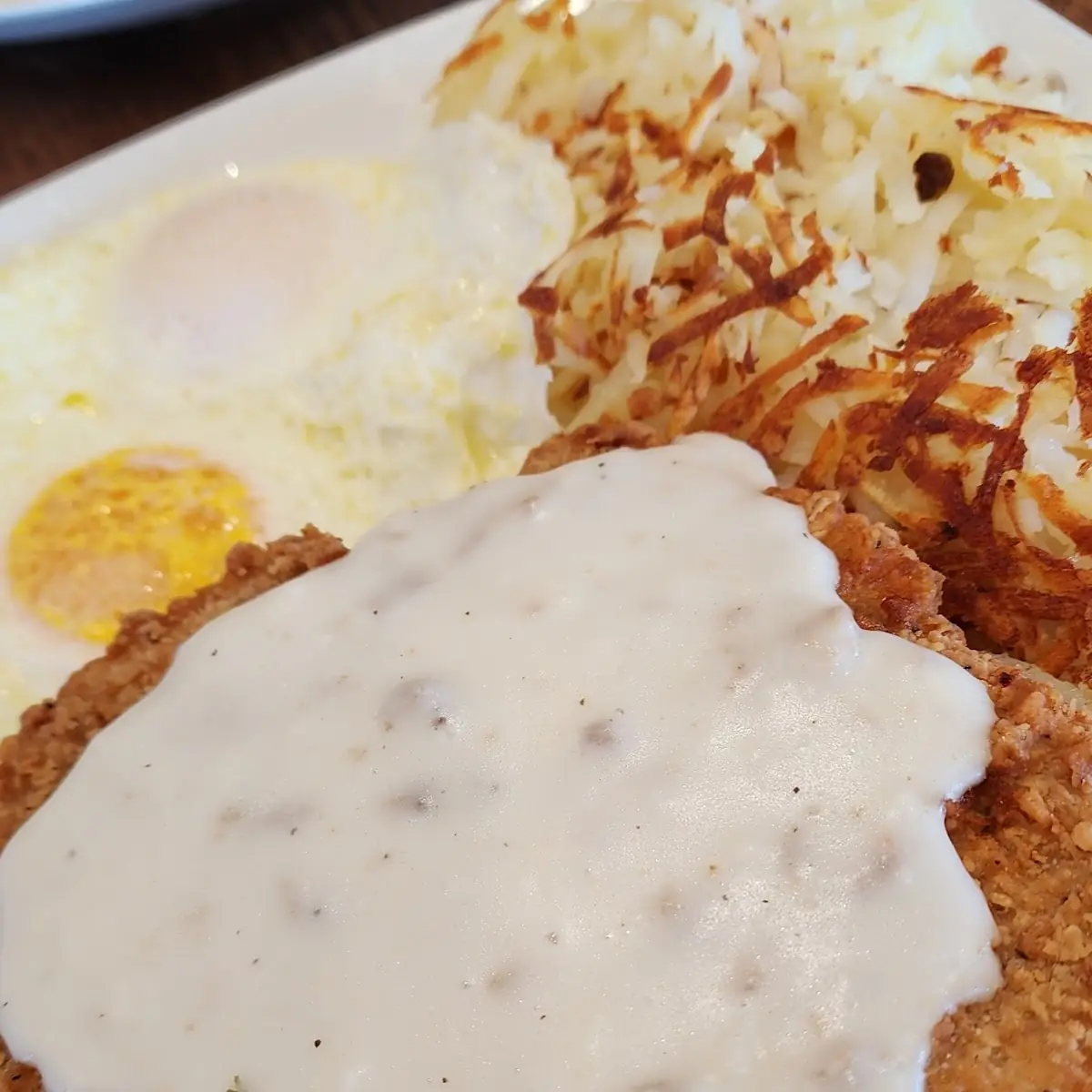 Country-Fried Steak & Eggs
