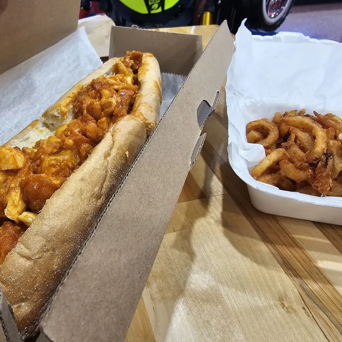 Buffalo Chicken Hoagie