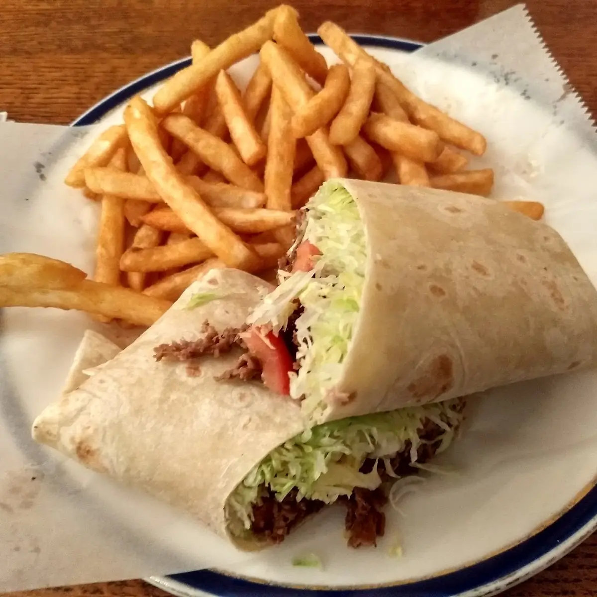 Cheese Steak Wrap