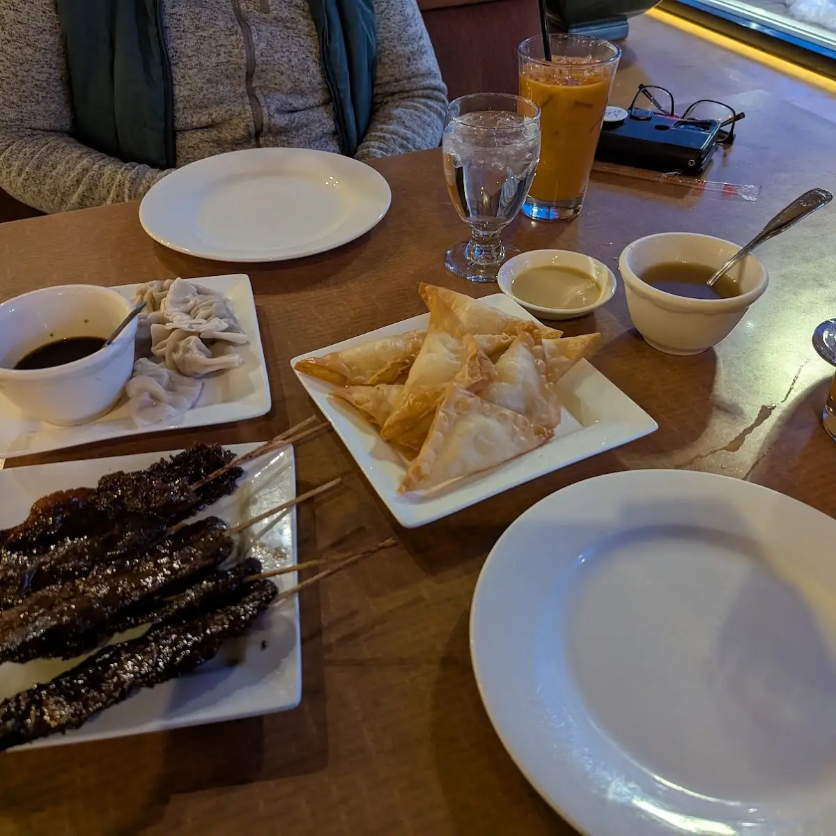 Crab Rangoon Beef Teriyaki Steamed Dumplings