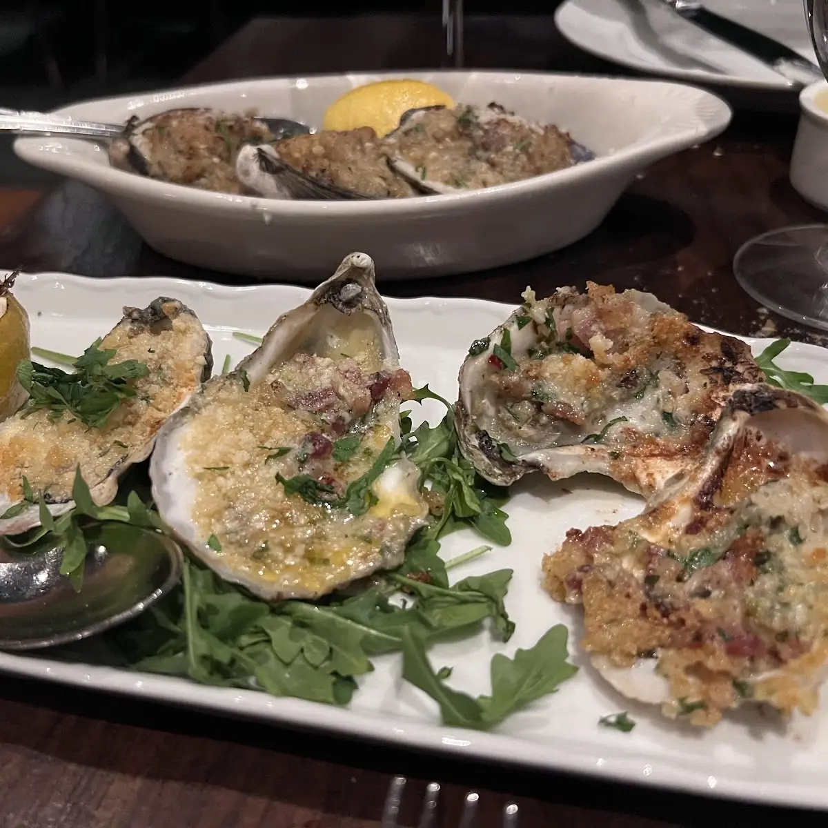 Oysters Casino