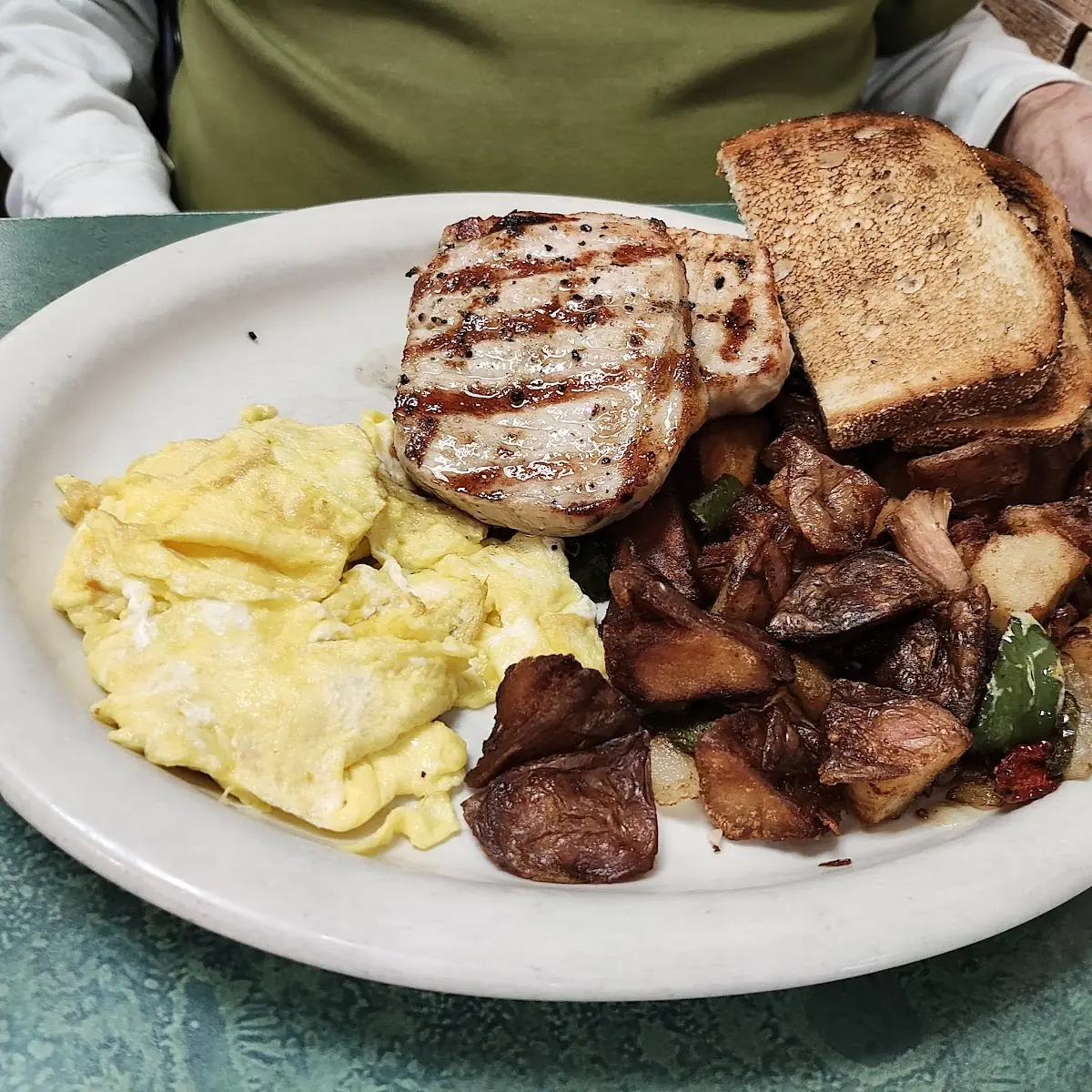 Pork Chops & Eggs