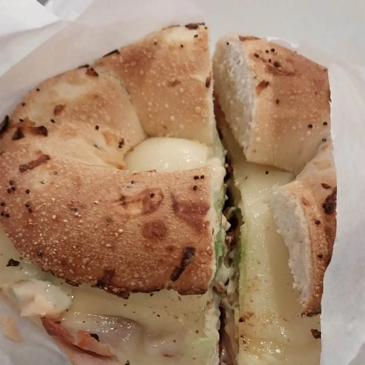 Chicken Bacon Avocado Bagel