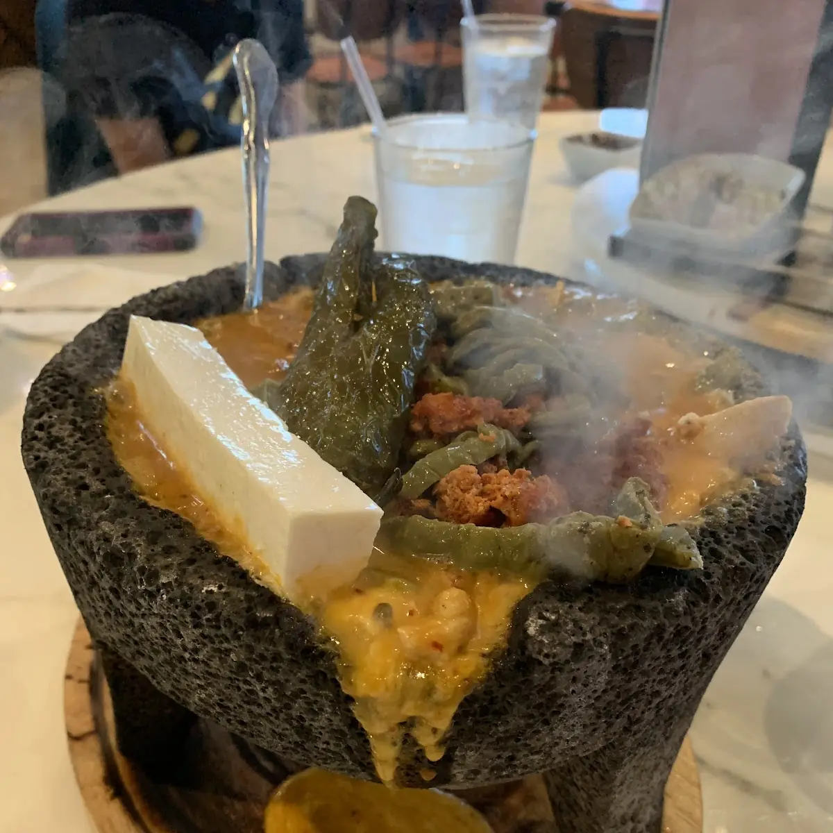 Molcajete De Pollo Ranchero