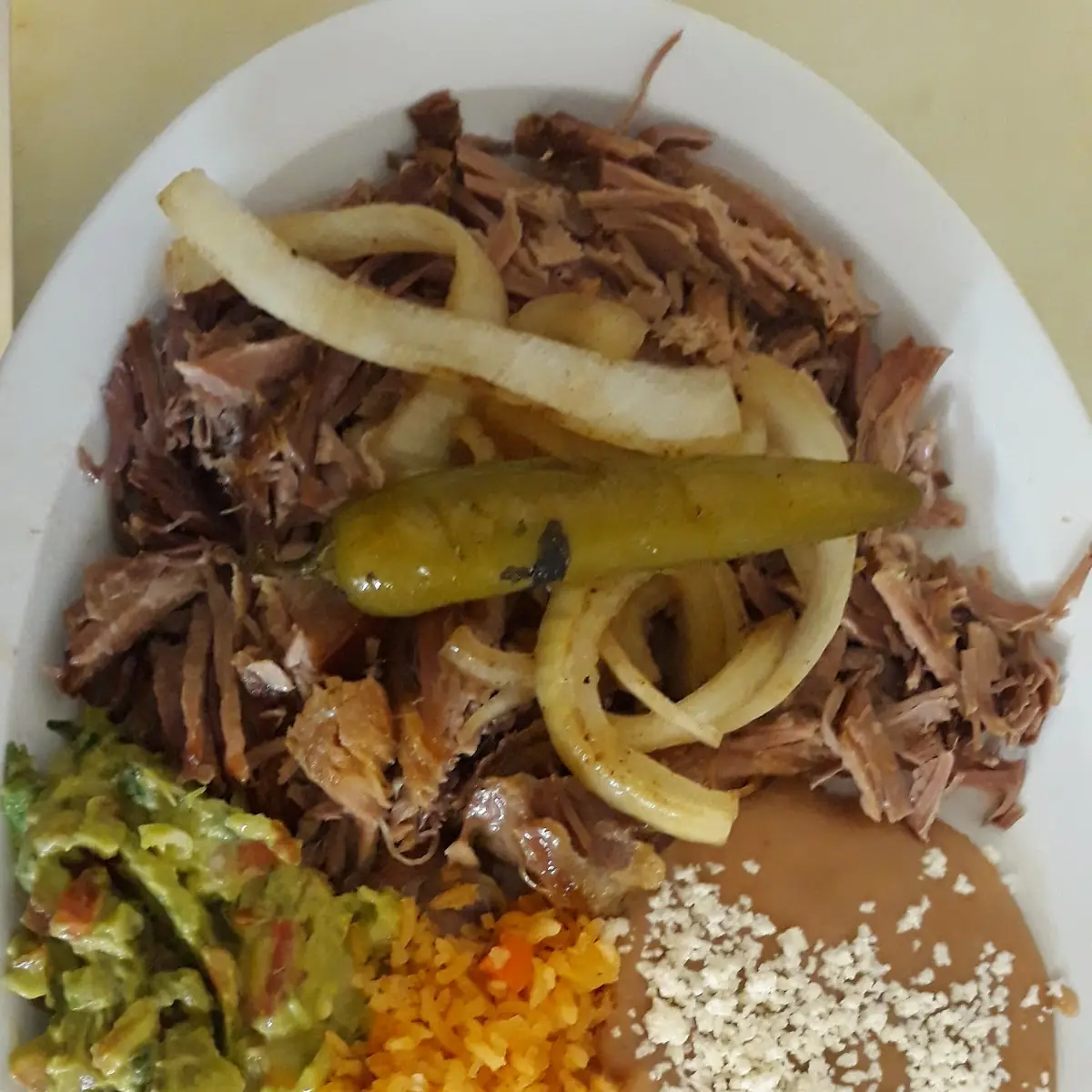 Barbacoa Plate