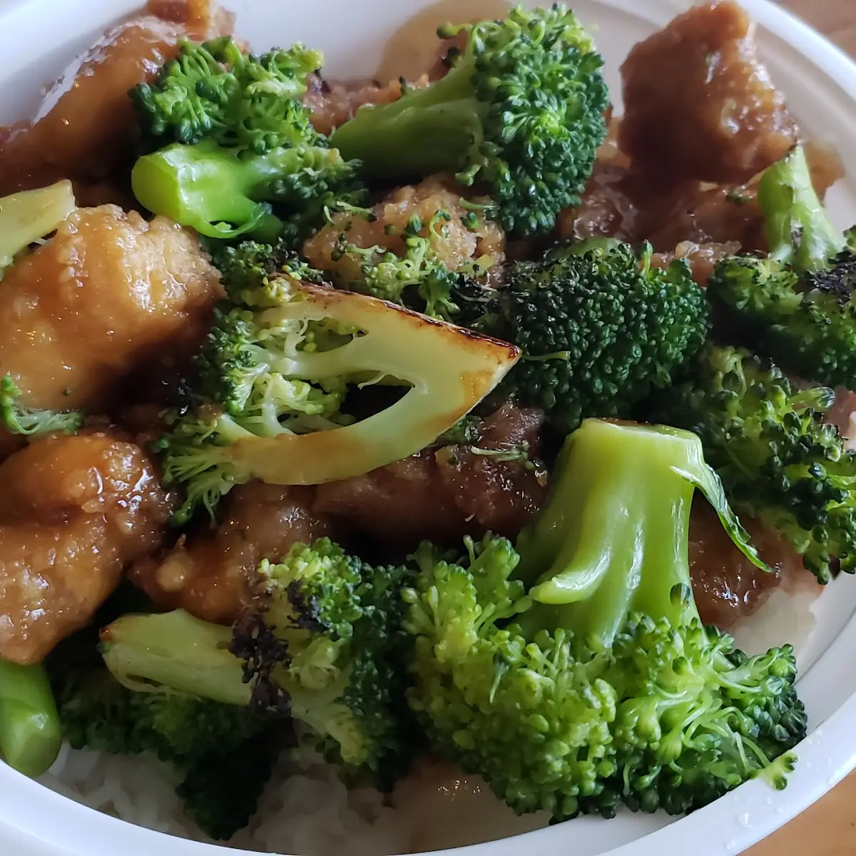 General TSO's Chicken Broccoli