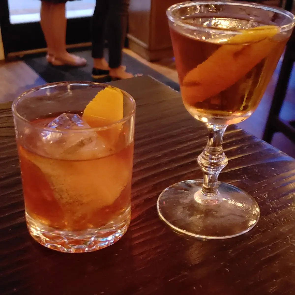 Old Fashioned and Revolver