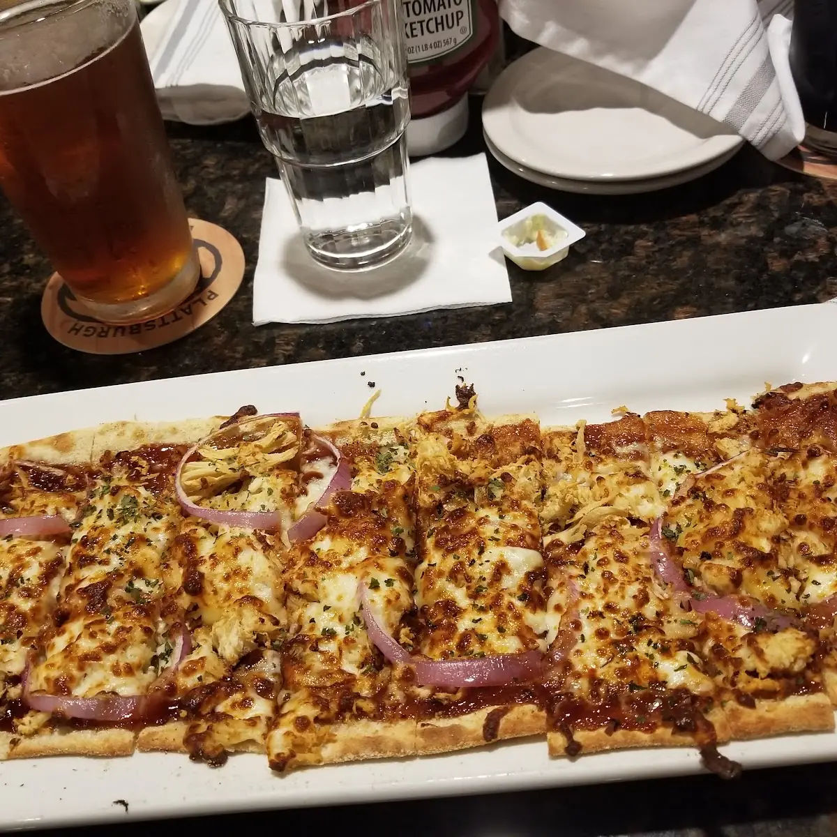 BBQ Chicken Flatbread Pizza