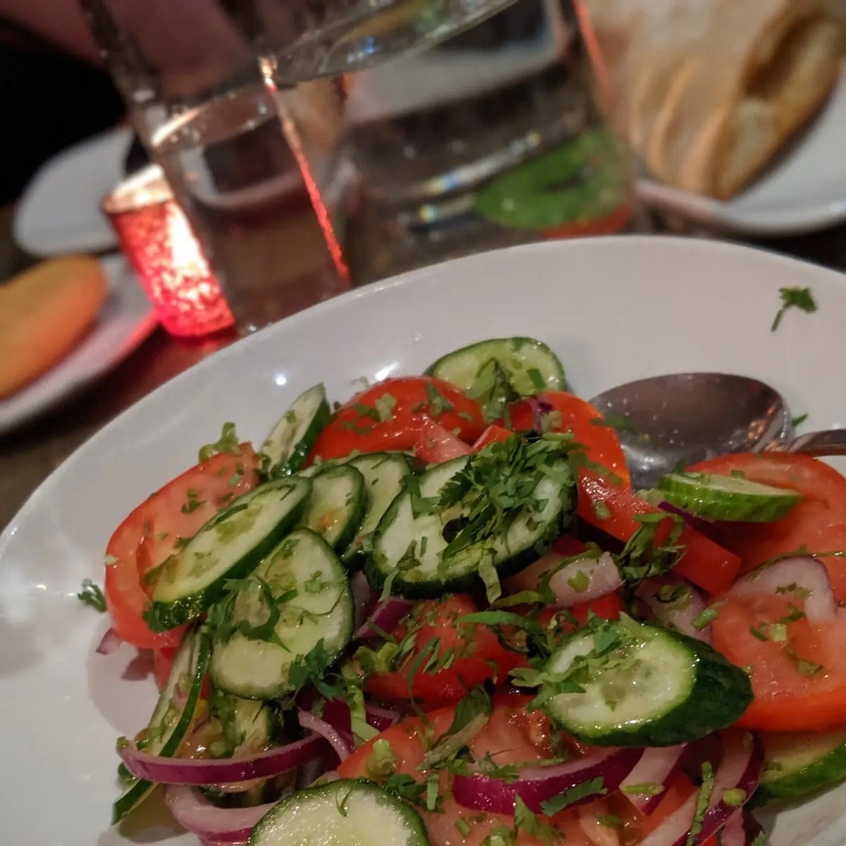 Tomato and Cucumber Salad