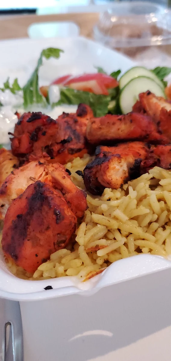 Chicken Kabob Plate