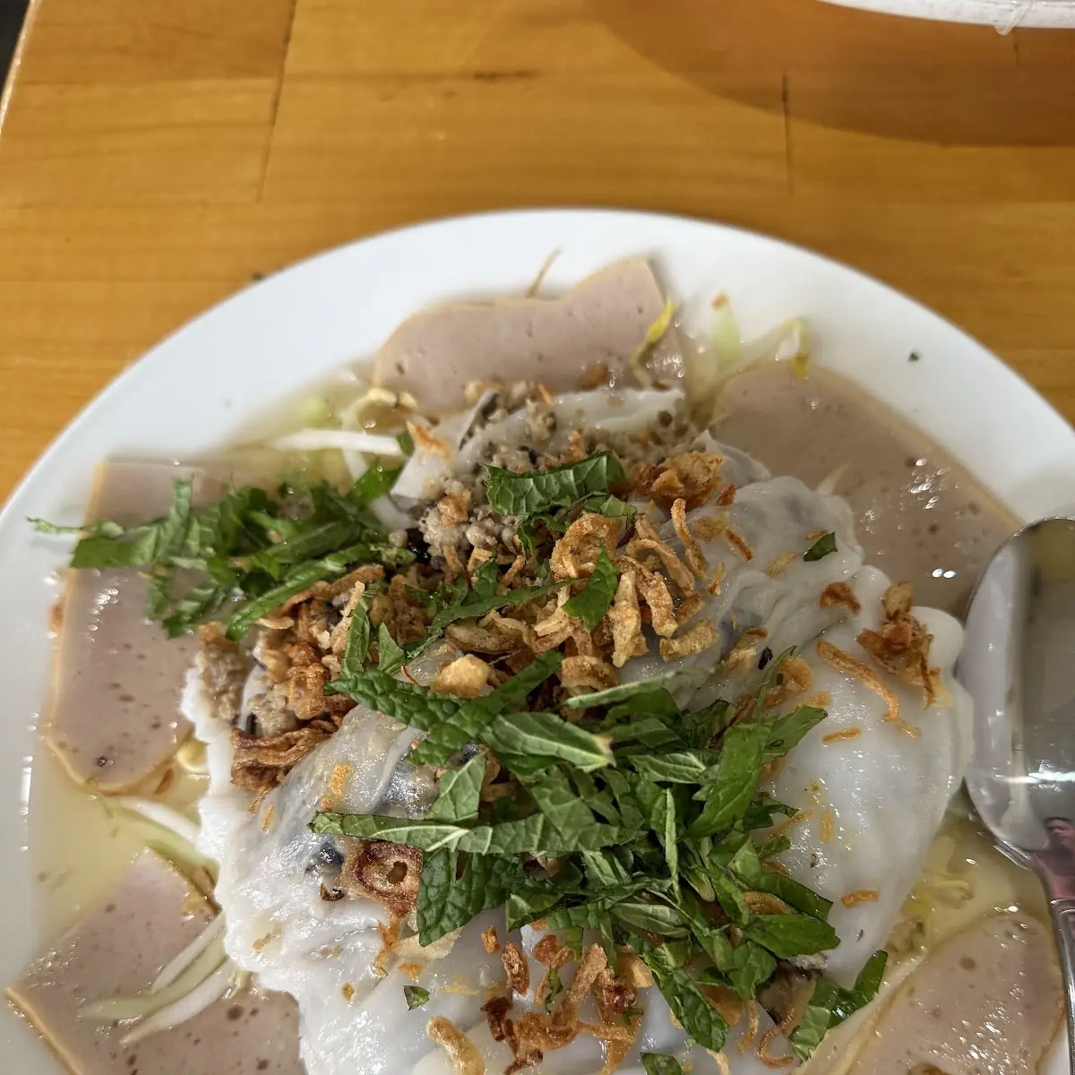 Steamed Crepe Banh Cuon
