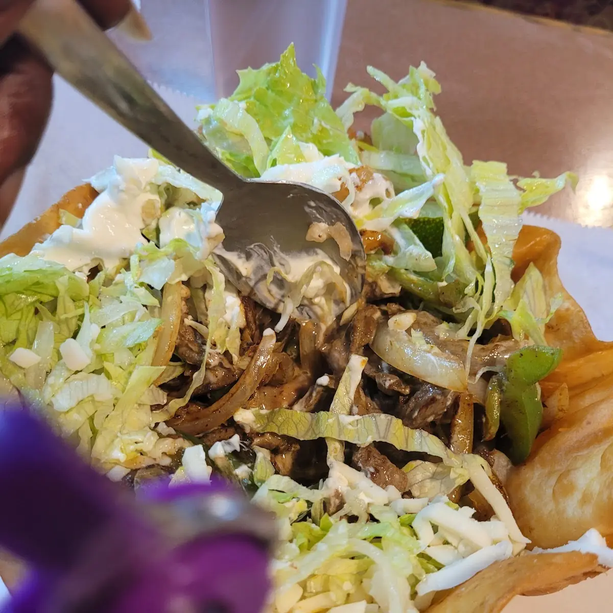 Fajitas Taco Salad
