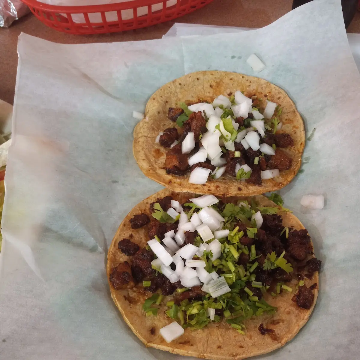 Pastor and Asada Taco