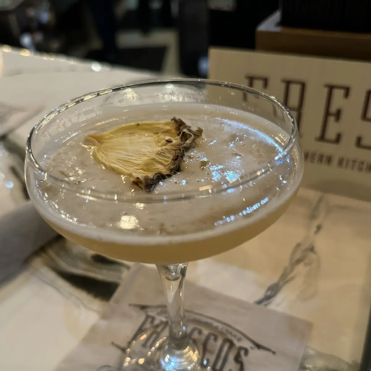 Key Lime Ginger Gimlet