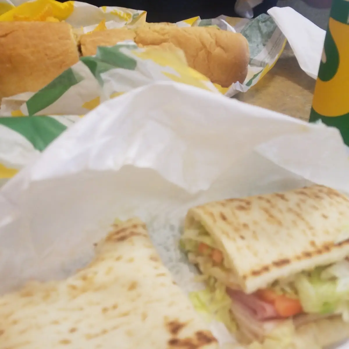 Turkey Ham and Cheese Sub