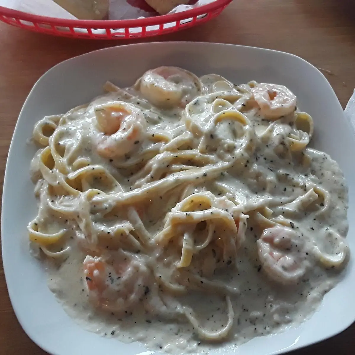 Shrimp Alfredo