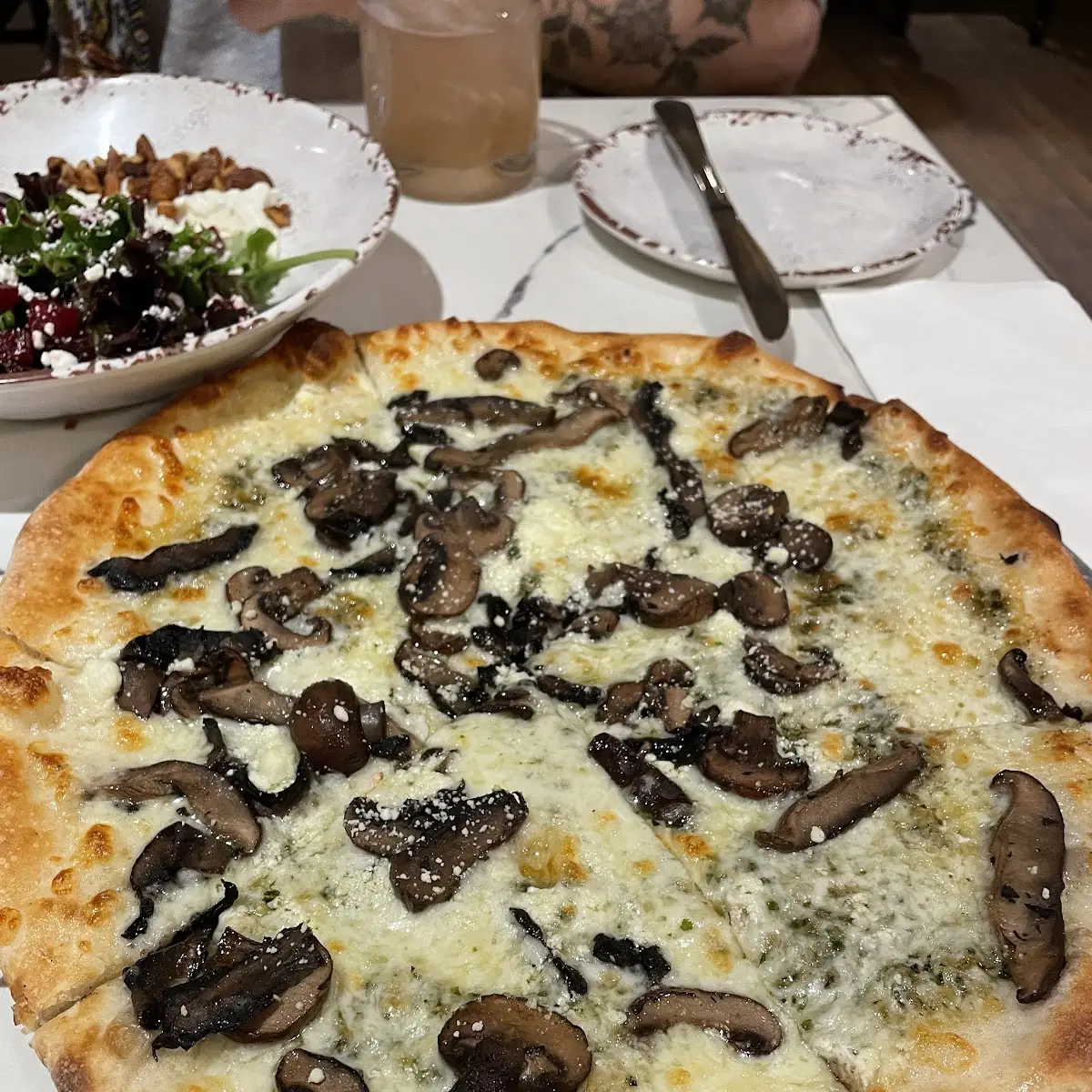 Wild Mushroom Pizza