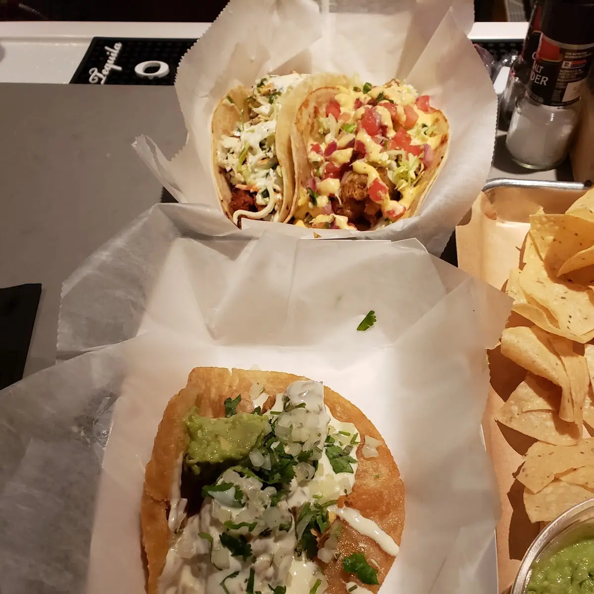 Fried Avocado Hot Chicken Fried Fish