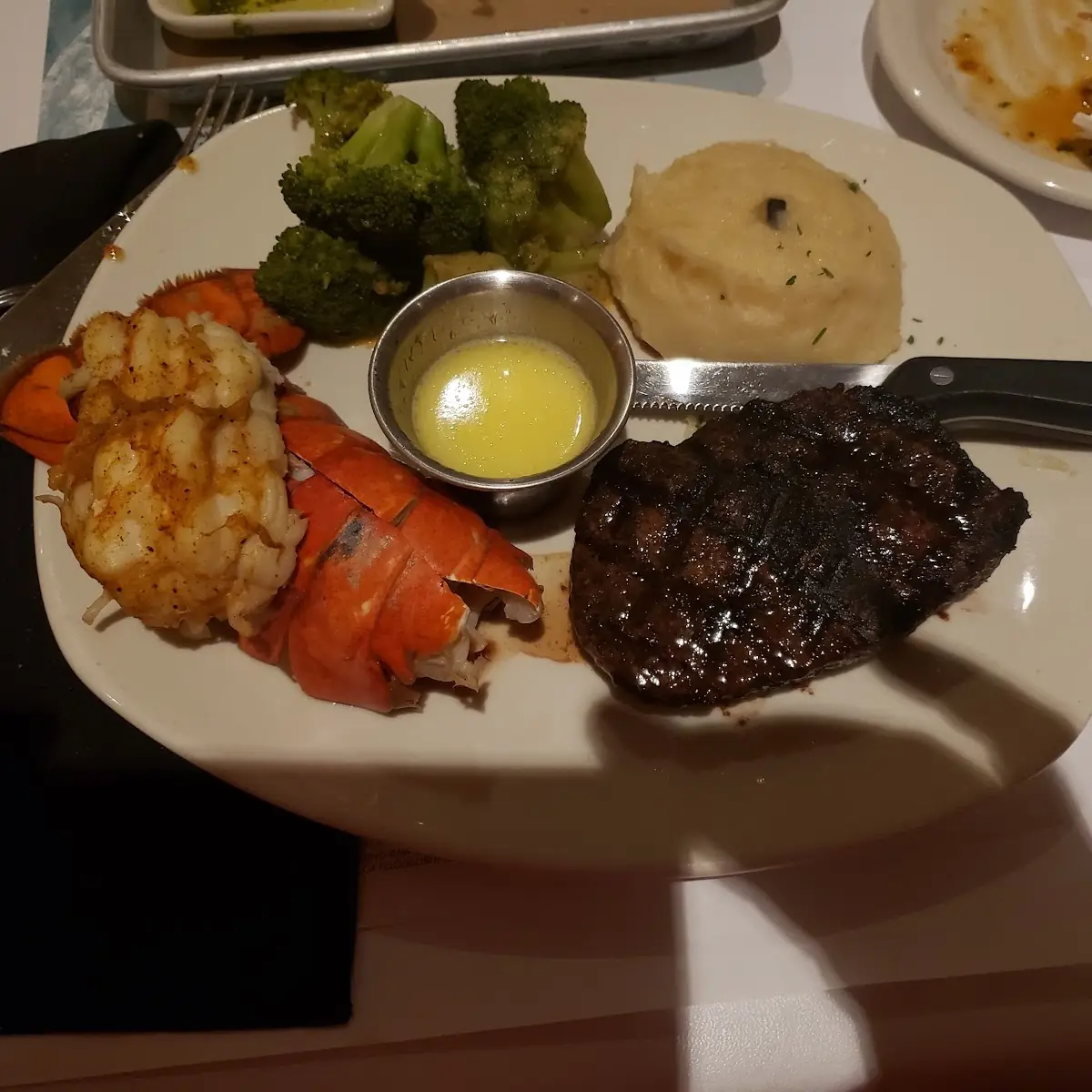 Barrel Cut Filet & Lobster Tail
