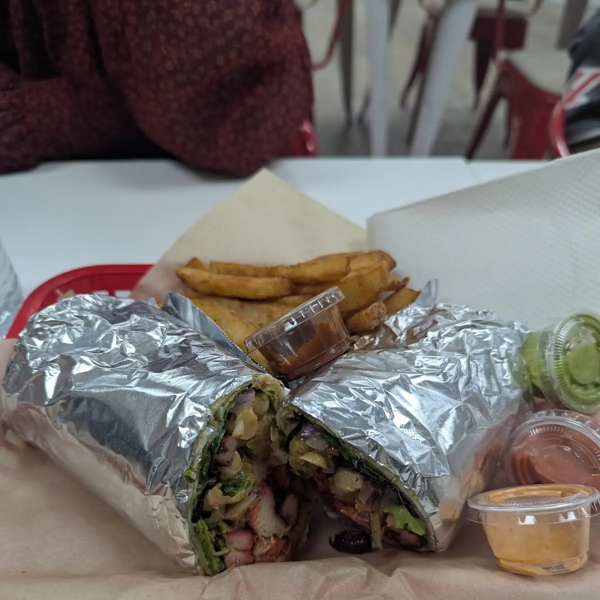 Tandoori Chicken Wrap