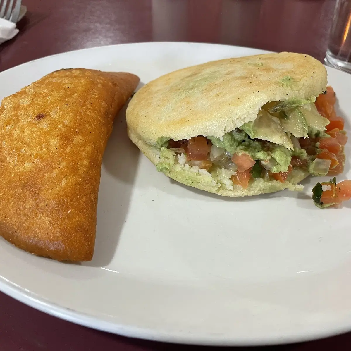 Vegetarian Arepa