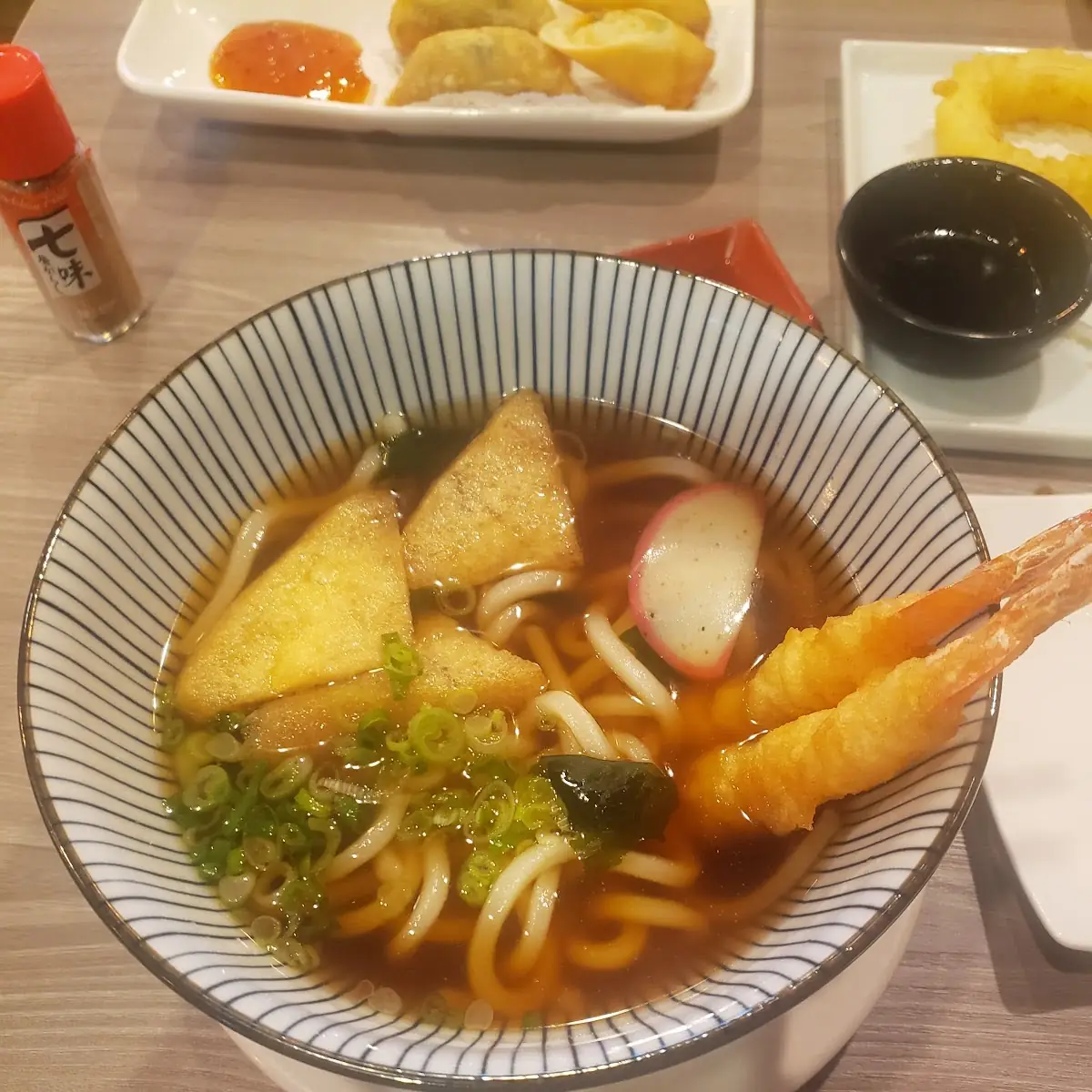 Shrimp Tempura Udon Soup