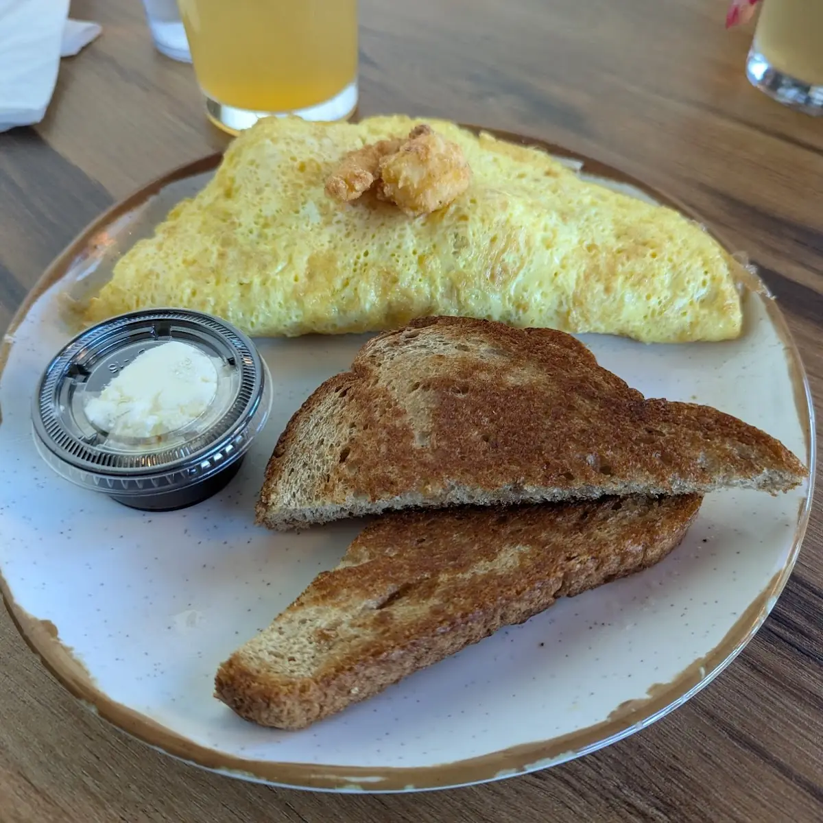 Seafood Omelette
