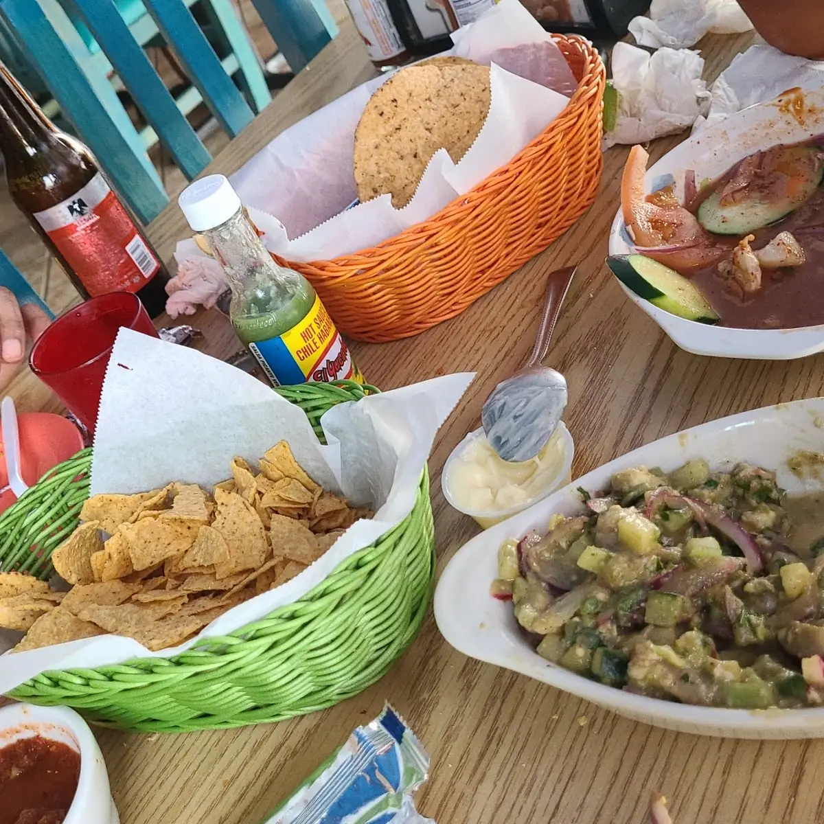 Ceviche Verde Coco Loco I Aguachile Rojo