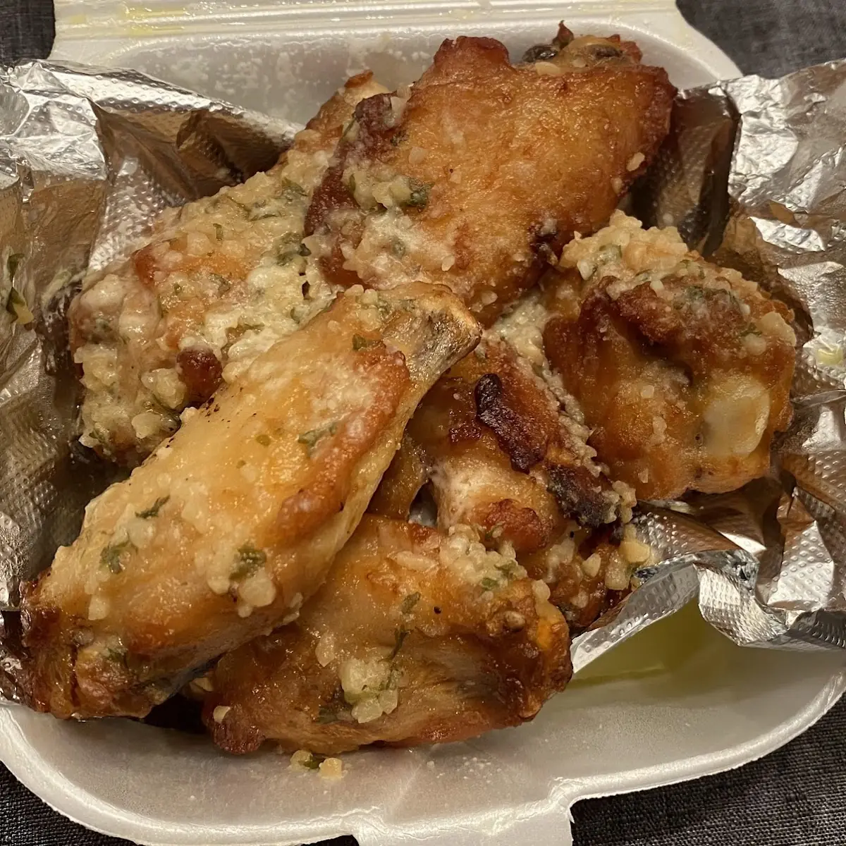 Garlic Parmesan Wings
