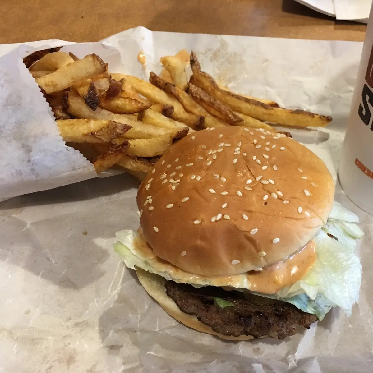 Come Back Style Burger Combo