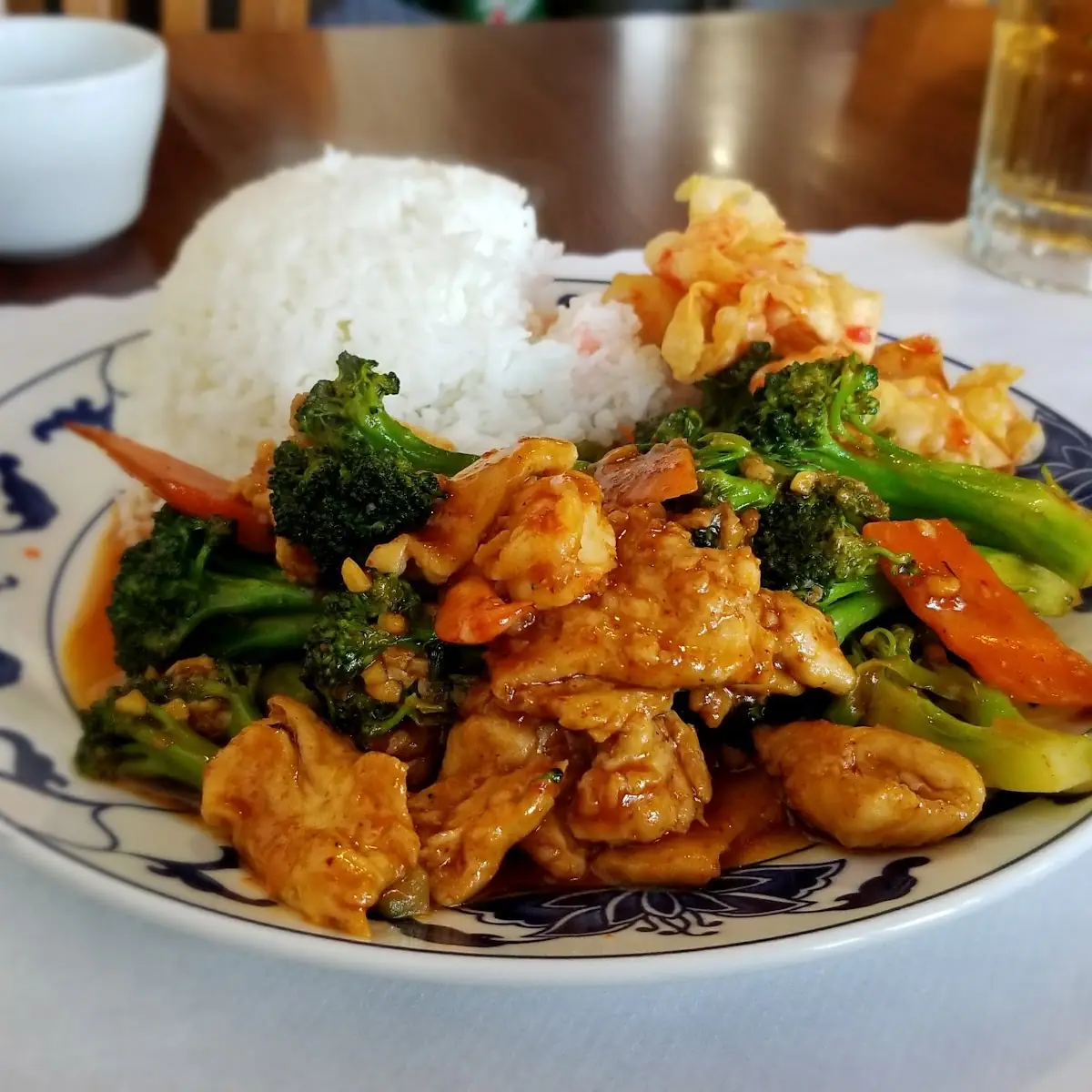 Prawns and Chicken Broccoli