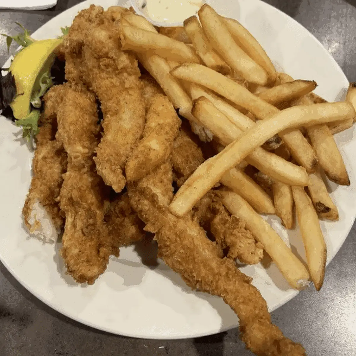 Fish & Chips Too Little Fish Too Much Breading