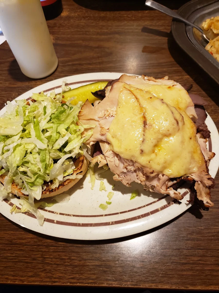 Turkey and Cheese Sandwich