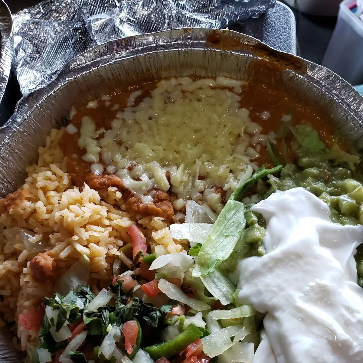 Rice Beans Pico De Gallo