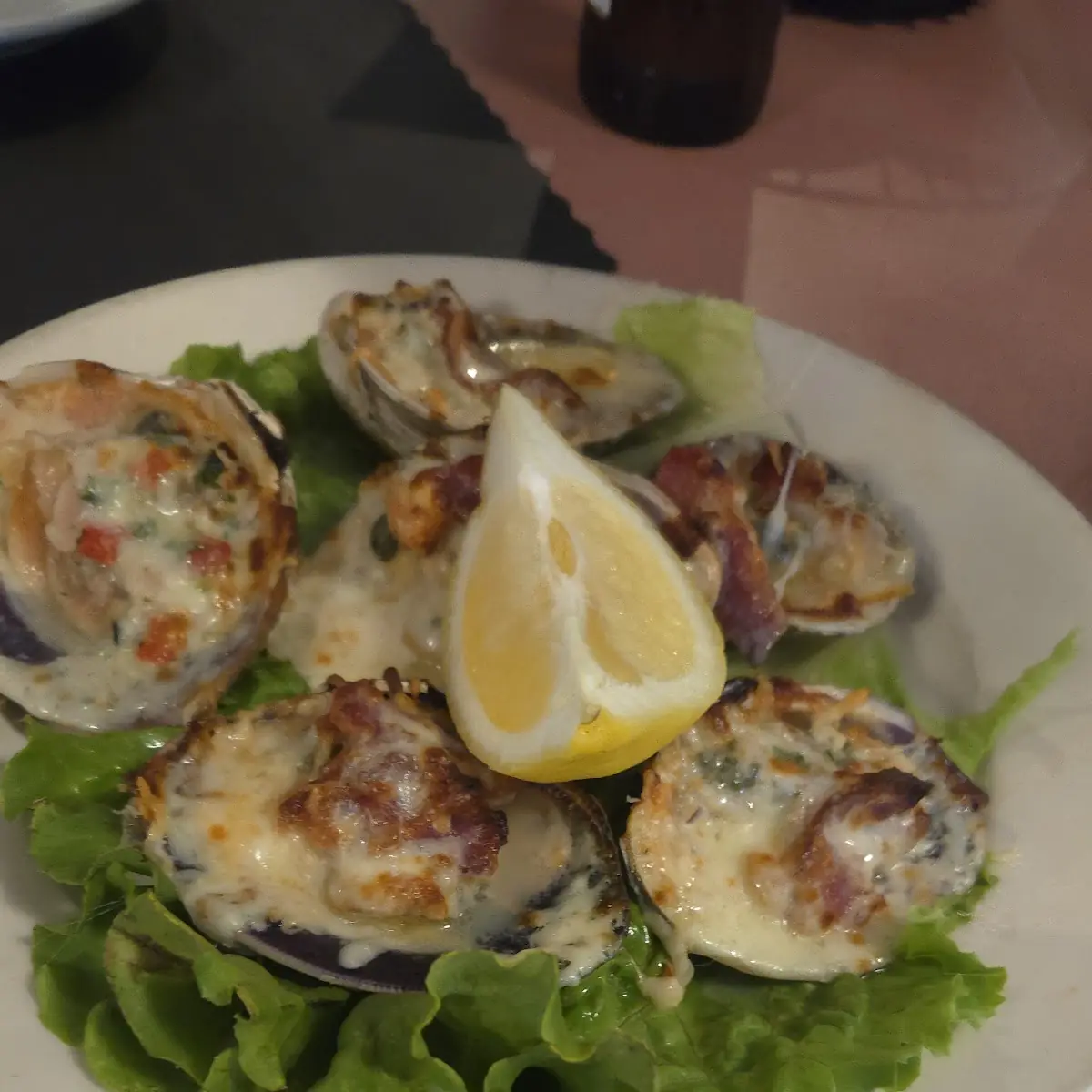 Oysters Rockefeller