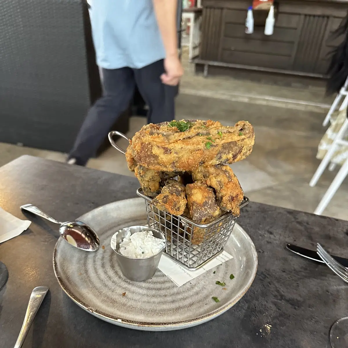 Fried Mushrooms