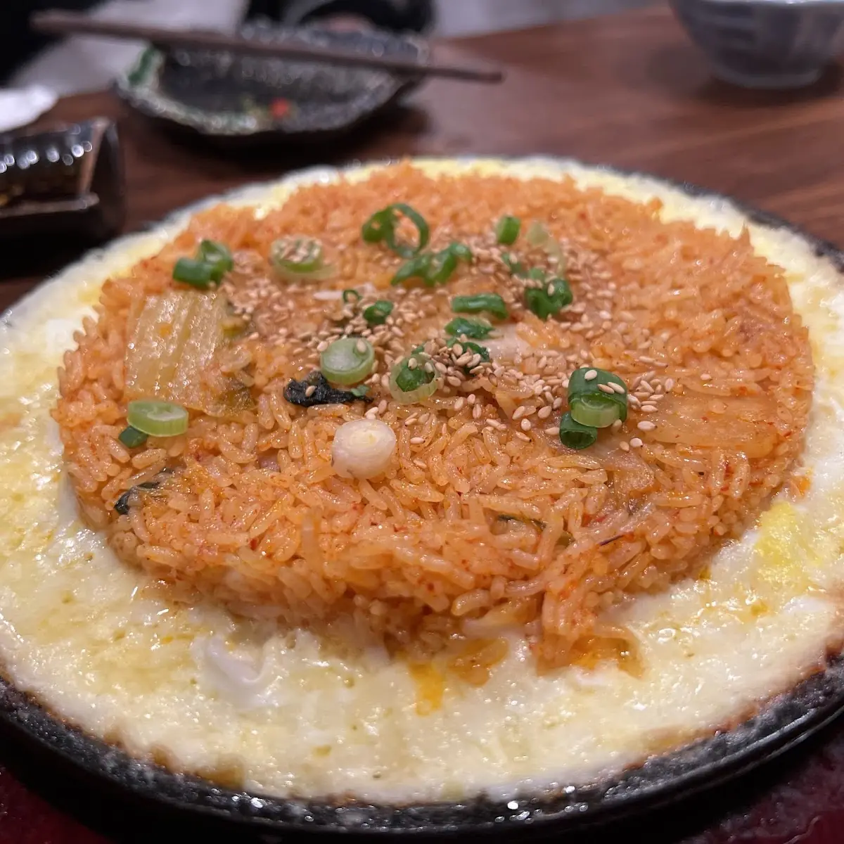 Cheese Kimchi Fried Rice