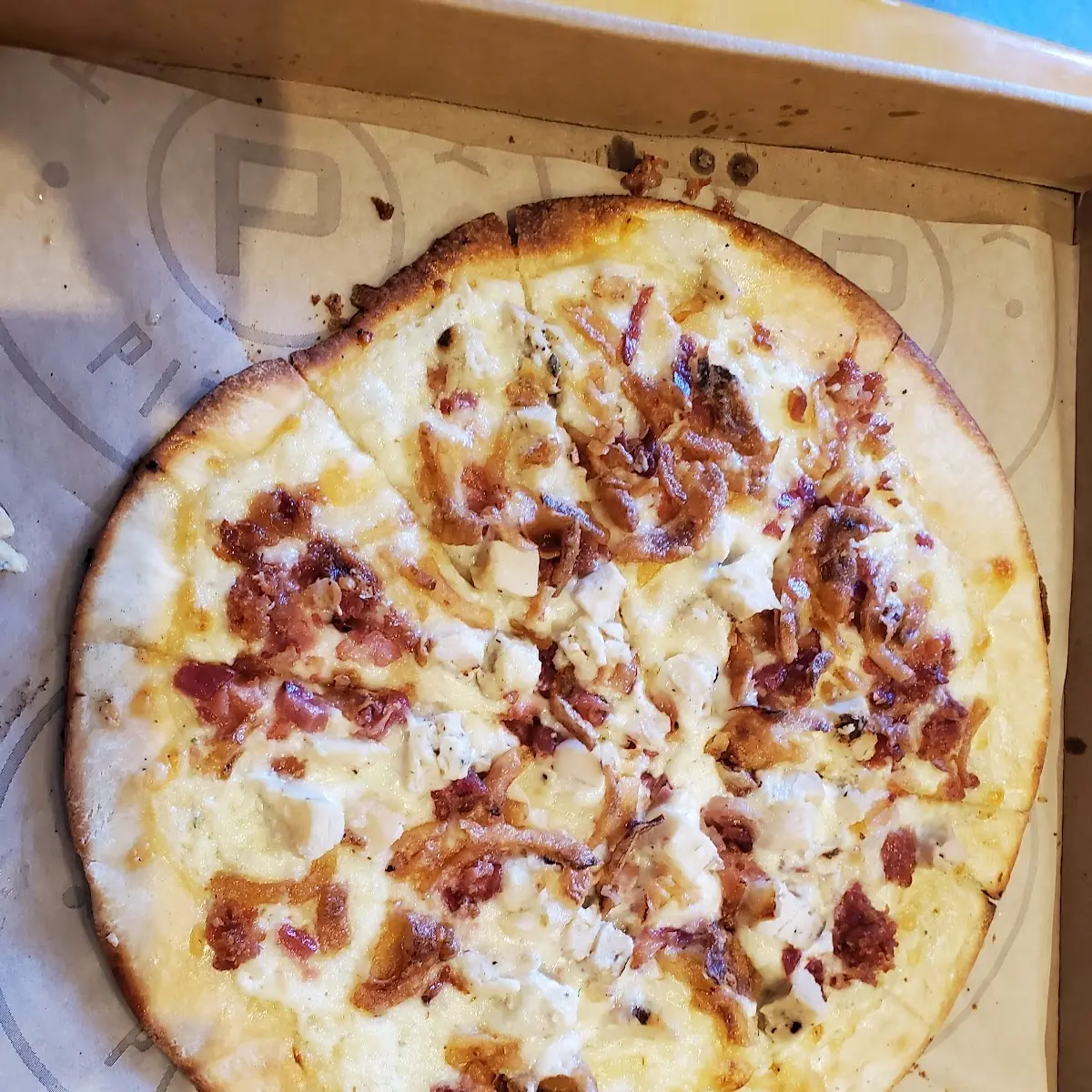 Chicken Bacon Ranch on Thin Crust