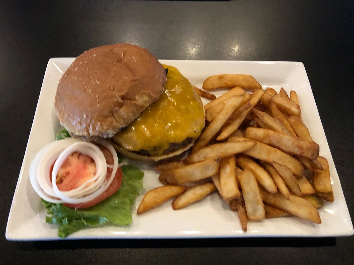Burger and Fries