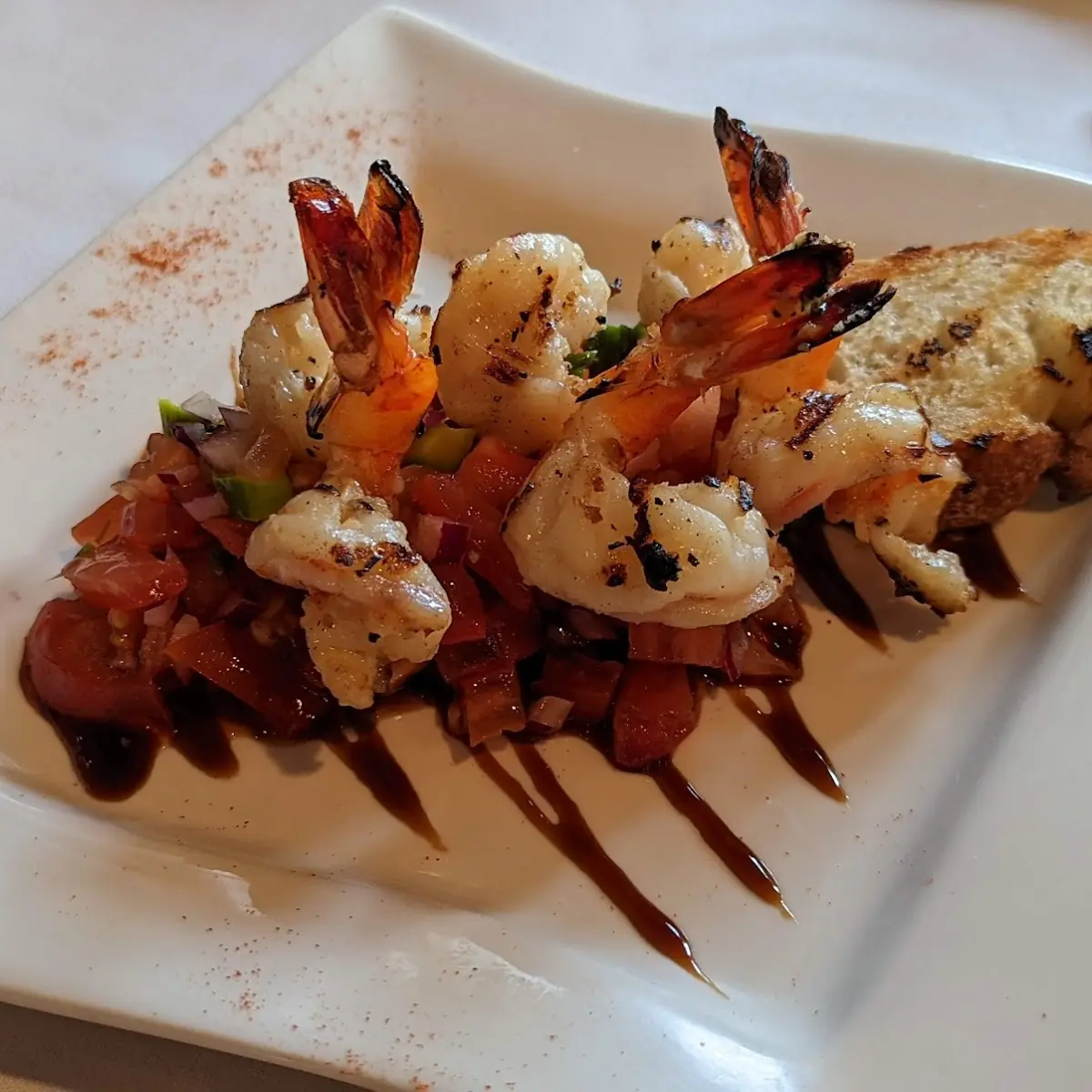 Grilled Shrimp Appetizer