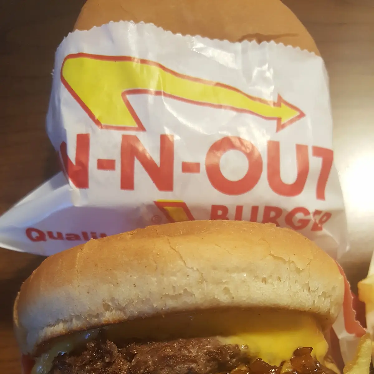 Double Double with Grilled Onions