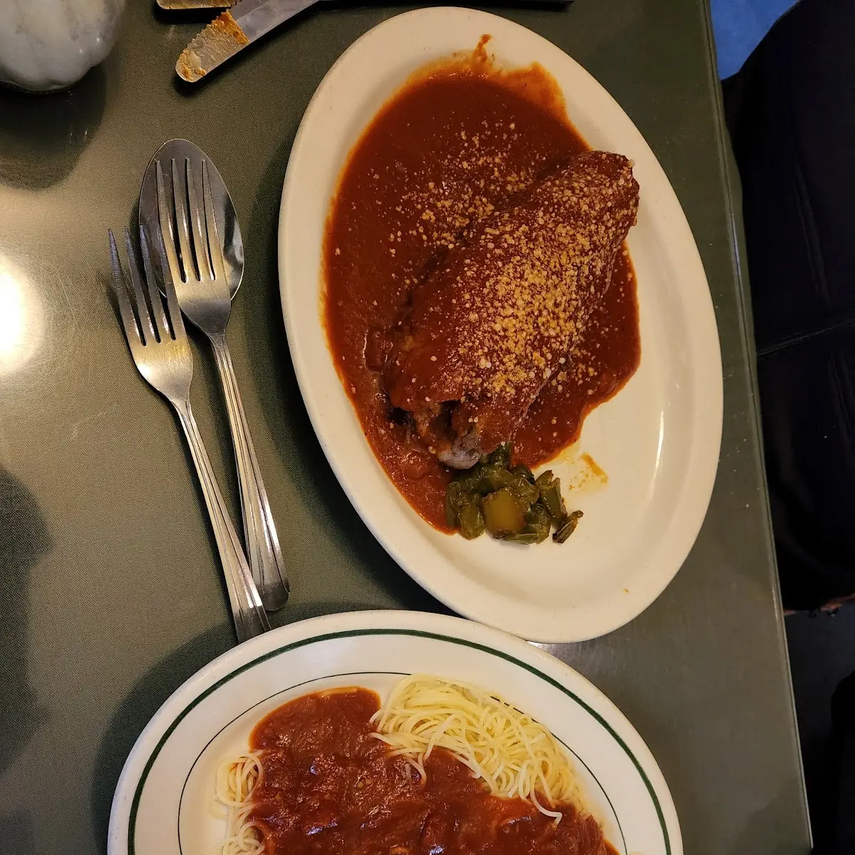 Braciole and Spaghetti