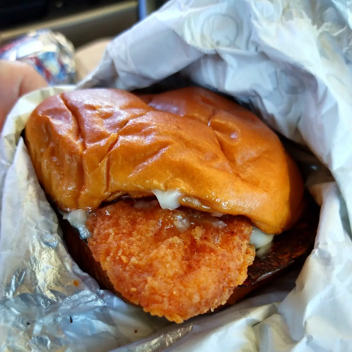 Chicken Sandwich Combo Fried Rice