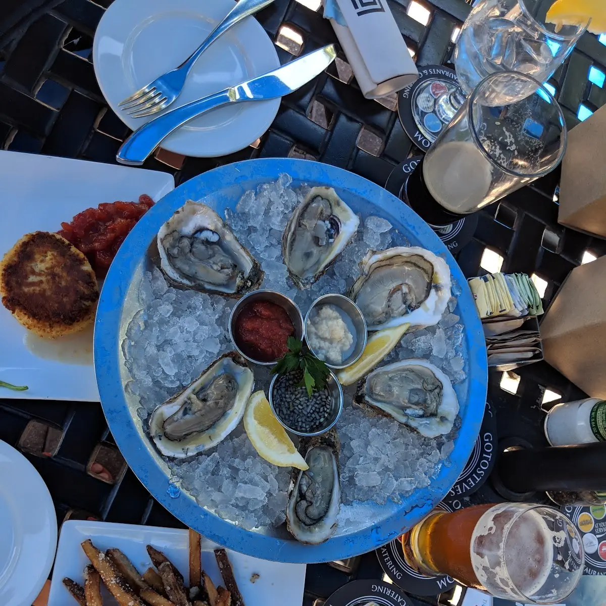 Raw Oysters on the Half Shell