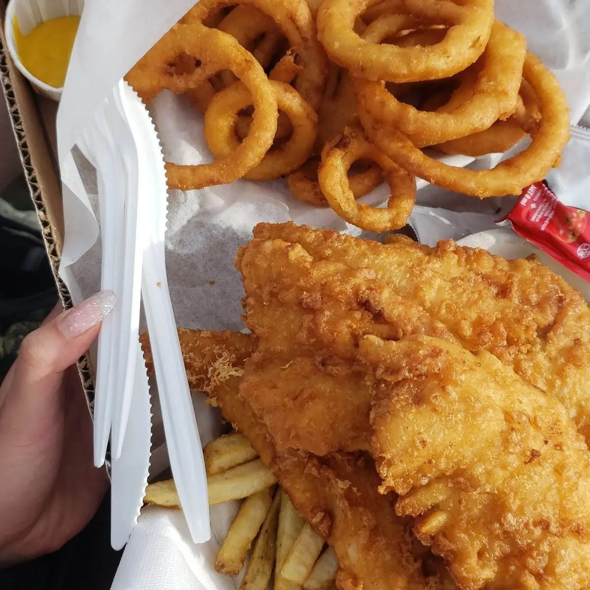 2 Piece Cod Fish and Onion Ring